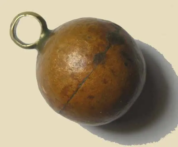 Old prayer wheel weight