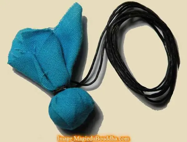 Tibetan Blue Sacred Pill of Medicine Buddha - Health Amulet.