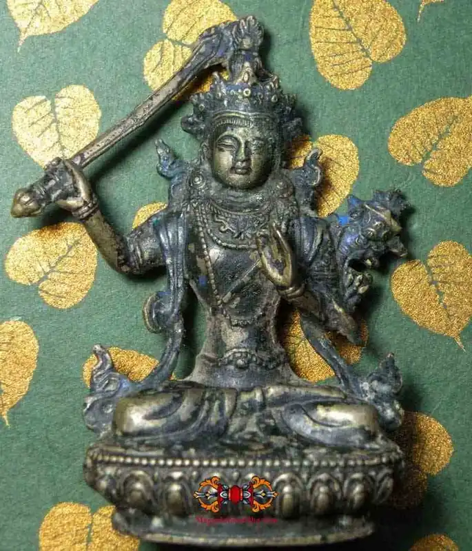 Statue of Manjushri (Jampeyang) - Buddha of wisdom and transcendent knowledge.