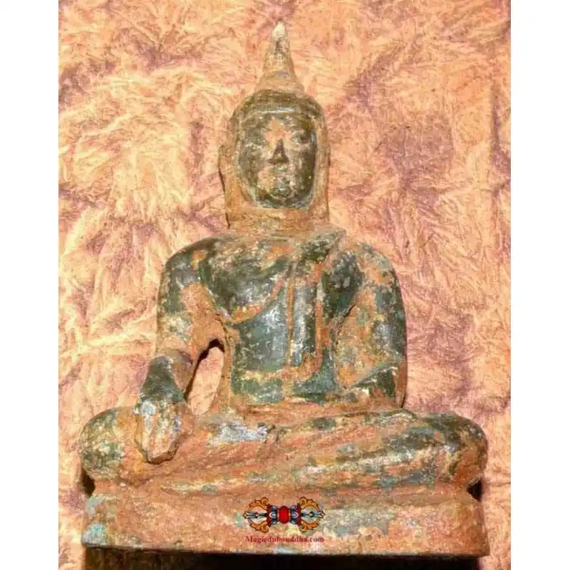 Statue of the Buddha taking the earth as witness