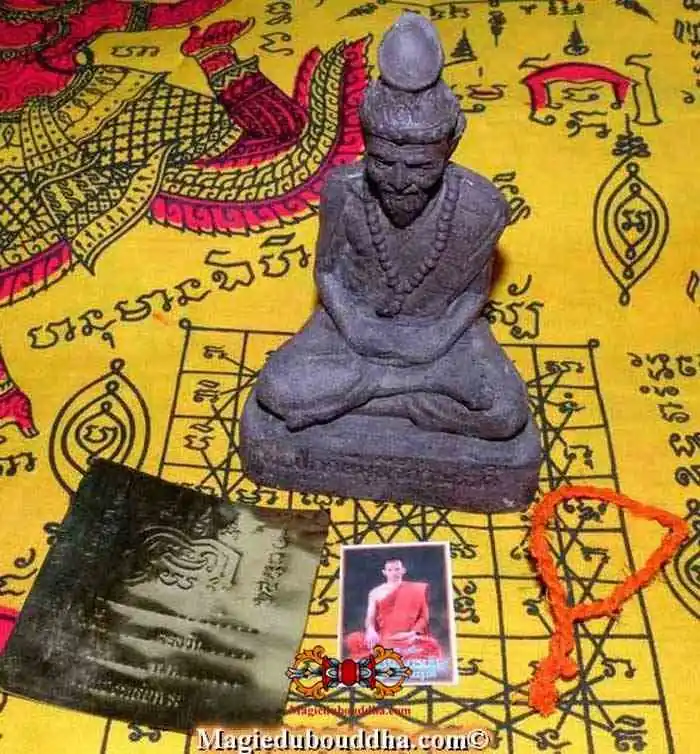 Statue of Lersi in sacred plant paste - Venerable LP Rak.