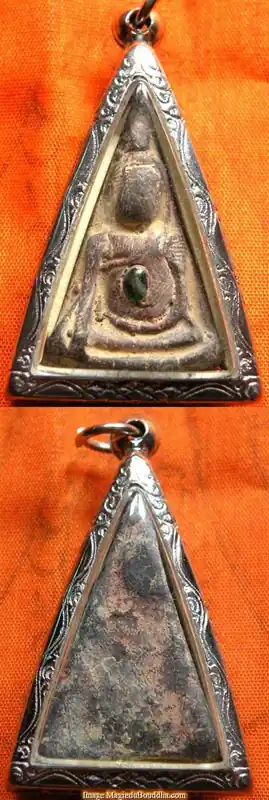 Ancient Phra Nang Phaya Amulet - Alchemical Glass.
