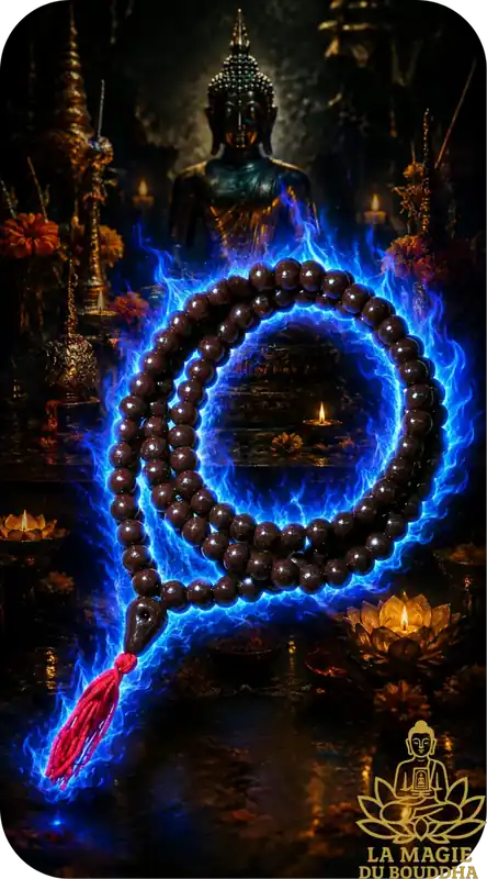 Look-Phrakam Buddhist Prayer Beads - Wat Namphi.