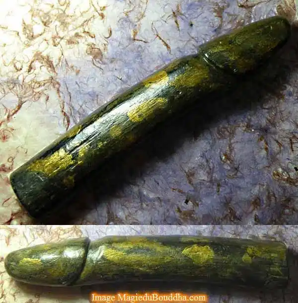 Large Ancient Thai Fortune Amulet Palat Kick Sacred Wood Mae Koon - Most Venerable Ajarn Sané.