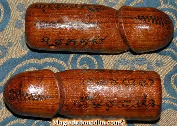 Palat Kick in sacred wood Mai Gen Sak Thong by the Most Venerable Ajarn Sané