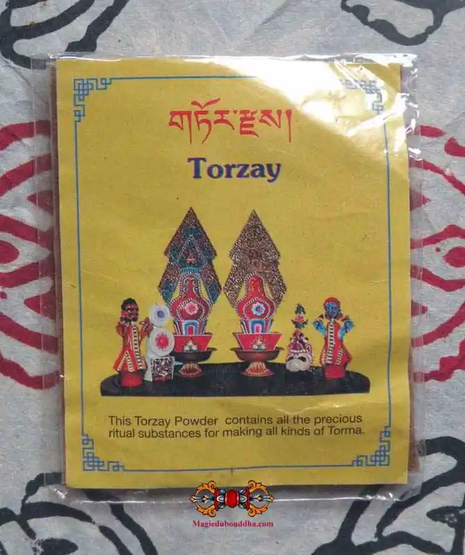 Torzay (Tibetan sacred powder for Torma).