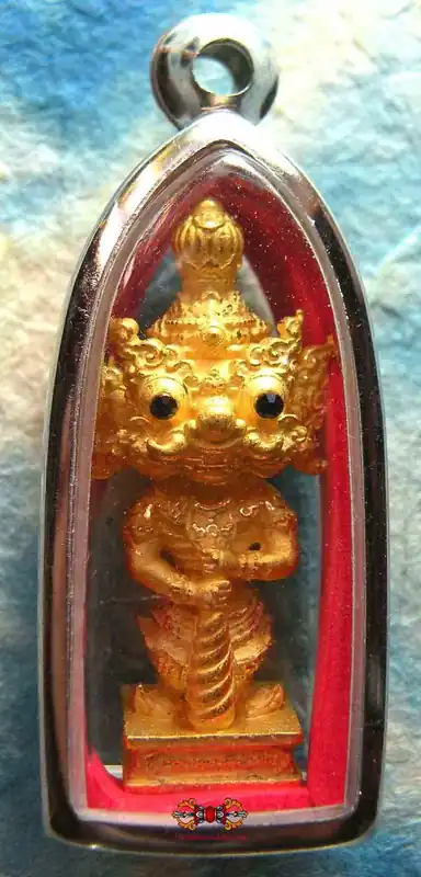 Tao Wessuwan Amulet - Ajarn Kraedet Poowet Mahamön.
