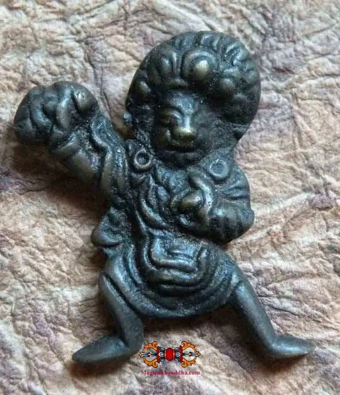 Tibetan Thogchag Amulet of Vajrapani.