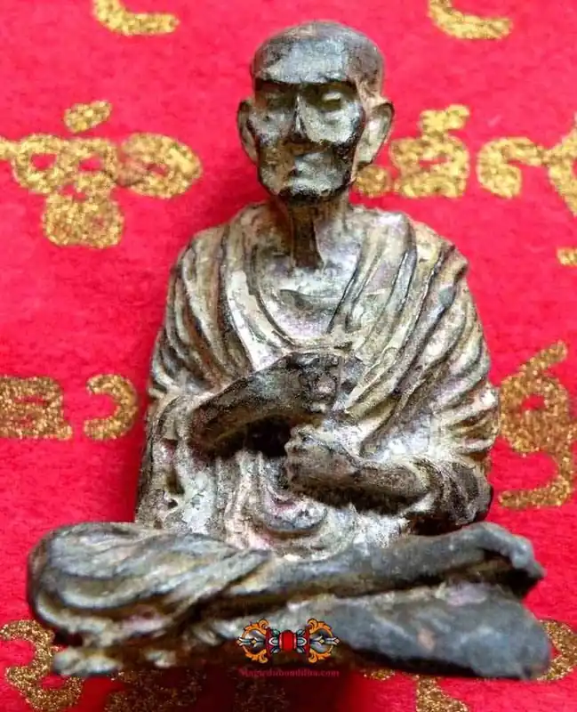 Thai statuette of the Venerable Phra Puthajarn Toh.