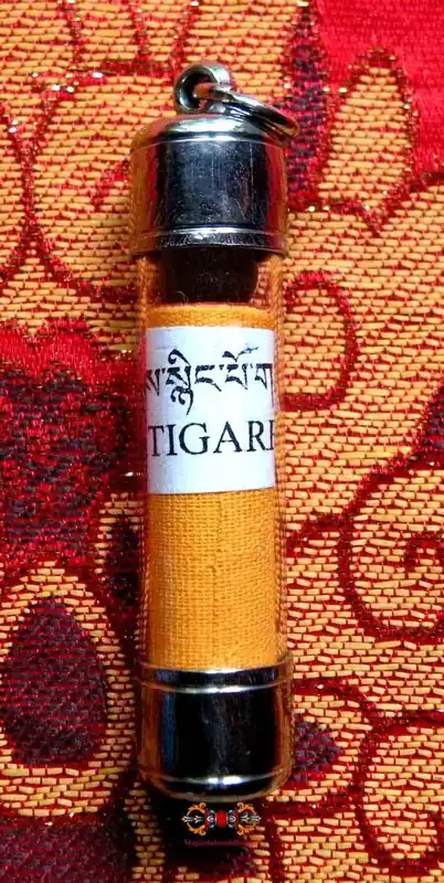 Mantra amulet of Kshitigarbha Buddha (Hell Buddha).