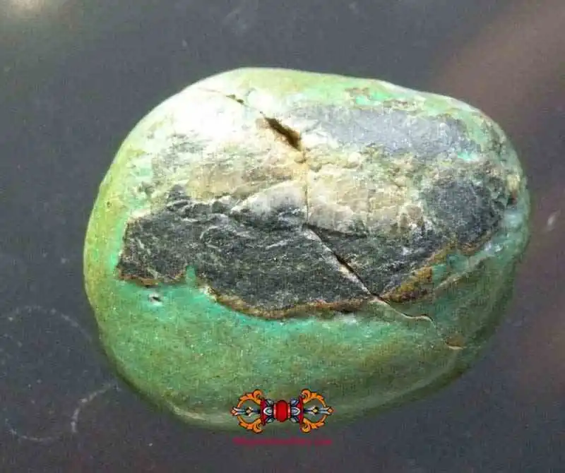 Tibetan turquoise bead.