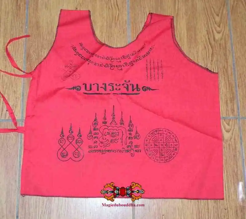 Thai Magical Shirt of Protection Seuar Yant "Bang Rajan" - Most Venerable LP Thammachote.
