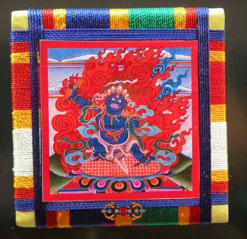 Nampar Jyompa's Bönpo Yantra Amulet - Protection against Nagas.