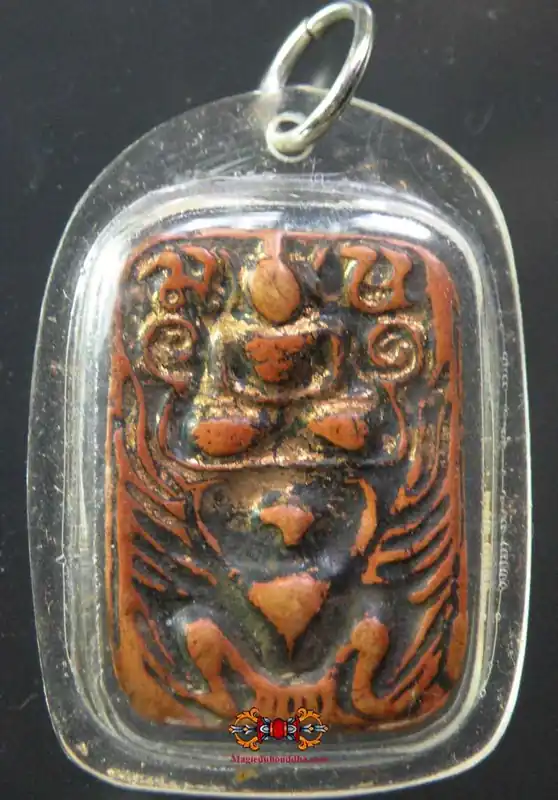 LP Parn Garuda Amulet - Ancient Coin