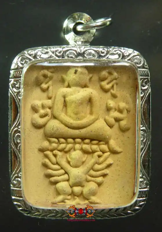 Amulet LP Parn at the Garuda of Wat Nimit Potee Yang