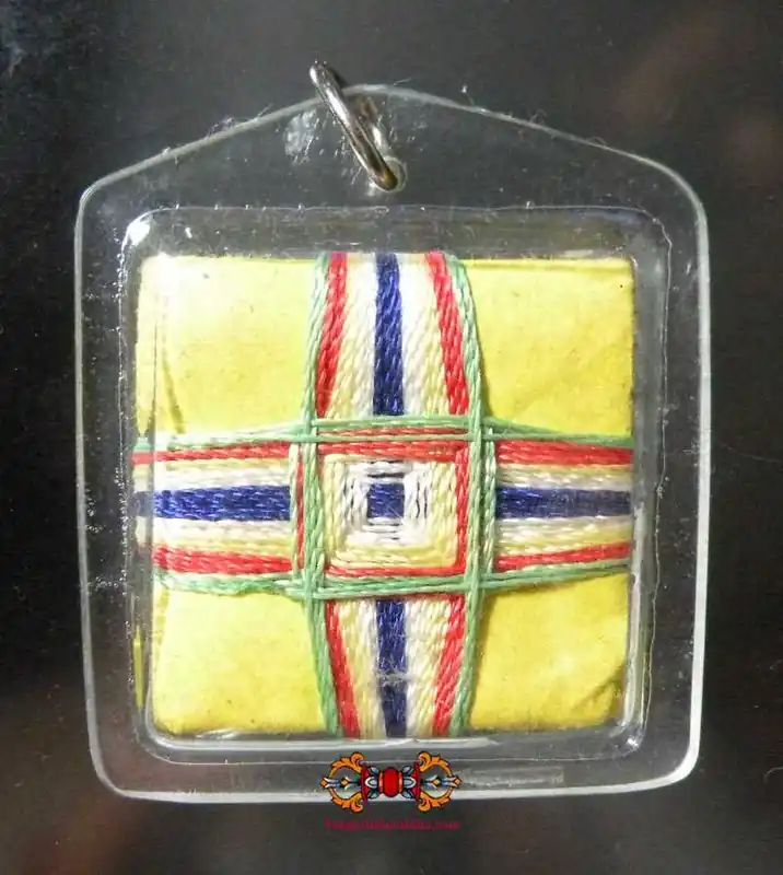 Protective Tibetan Amulet Dorje Drölo Yantra.