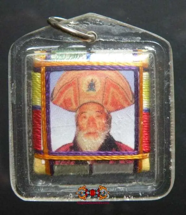 Tibetan Yantra Amulet by the Most Venerable Chatral Rinpoche.