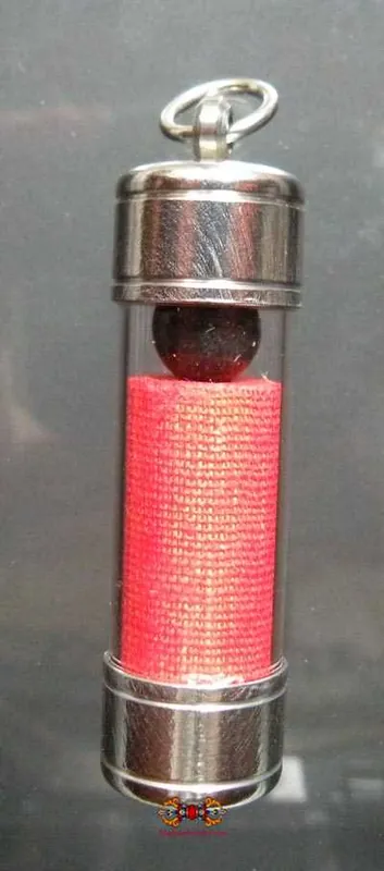 Tibetan Amulet Amithayus Buddha Mantra (with Rilbu) - For longevity.