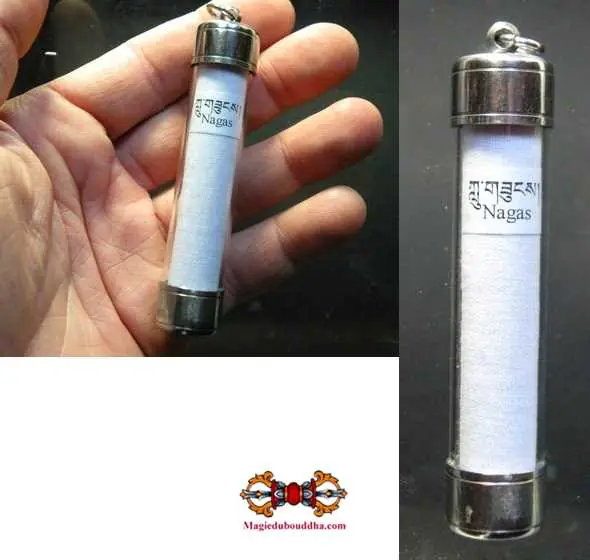 Naga Mantra Amulet - Protection against dangers related to the water element