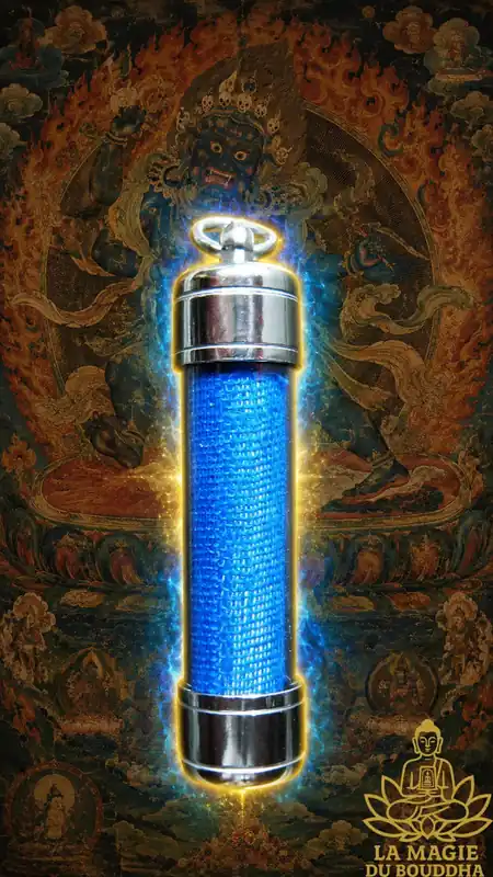 Tibetan Amulet Vajrakilaya Mantra - Against negative emotions, helps in Dharma practice.