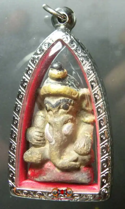 Nepalese amulet of the elephant god Ganesh.