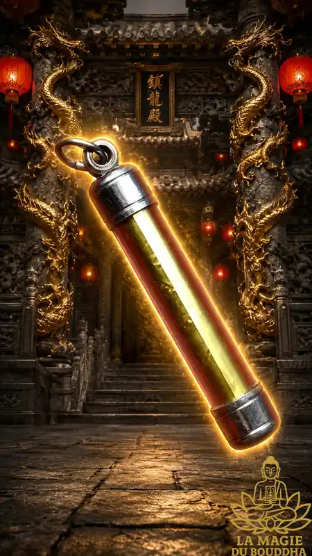 Takut Jin Sitirapo (amulet that helps make your dreams come true) - Wat Leng Nayee.