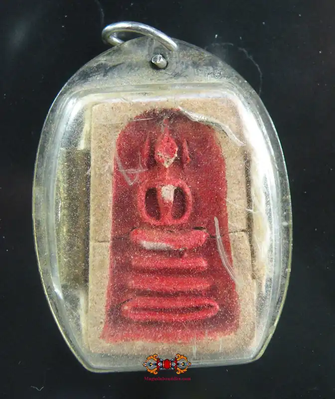 Ancient Red Phra Somdej Amulet