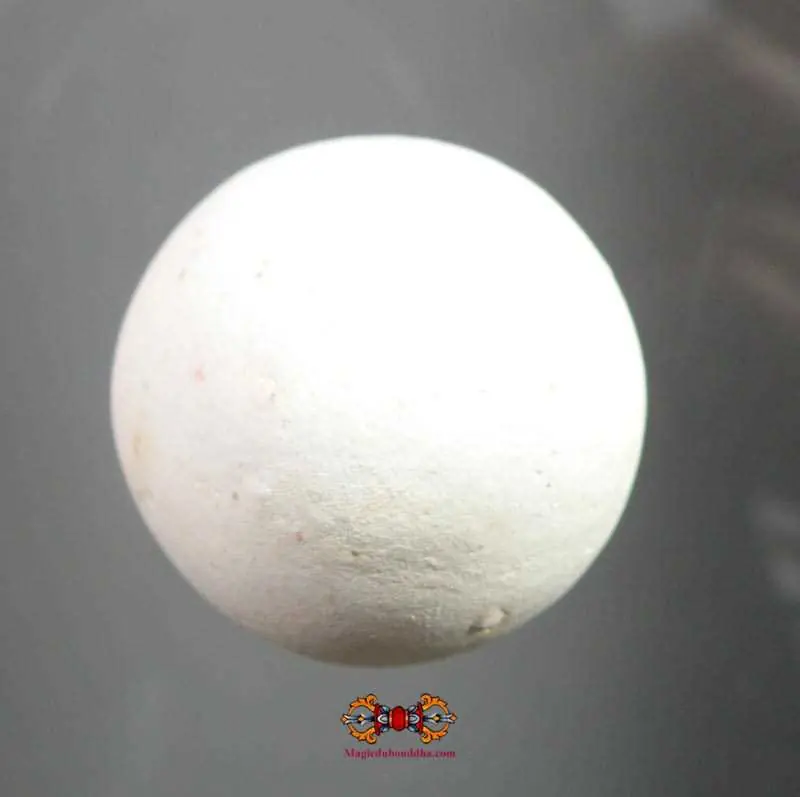 Consecration ball for Buddha statue - Wat Sakai