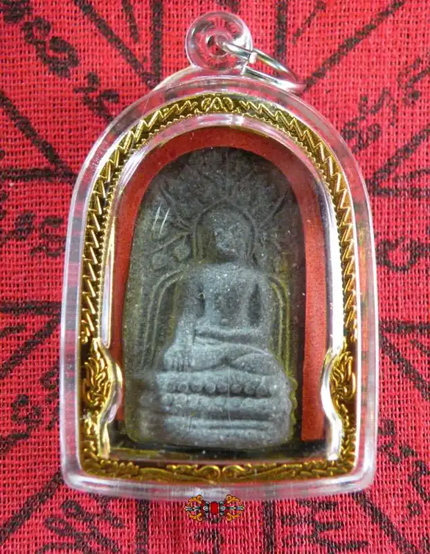 Thai amulet of Phra Kong Buddha - Wat Sri Sinma