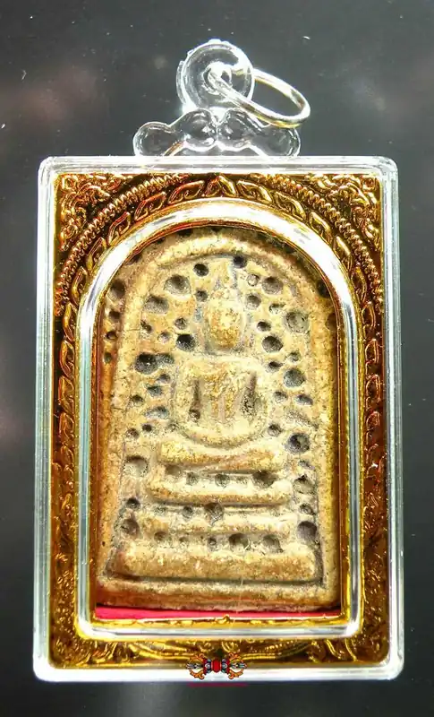 Curious ancient Phra Somdej amulet