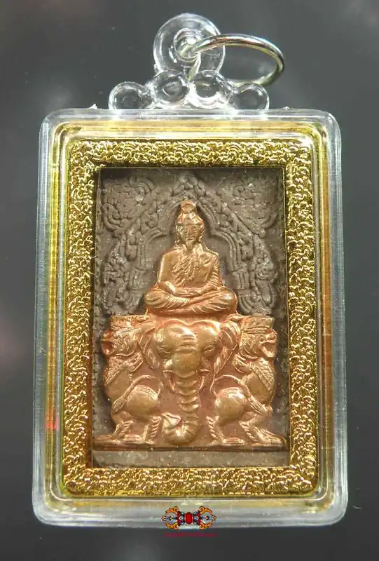 Standing Buddha Amulet / Lersi - Most Venerable LP Tiang