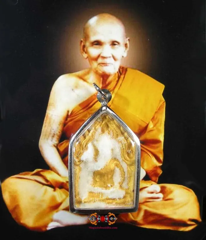 Large Phra Khunpen Charm Amulet - Most Venerable LP Dooh.