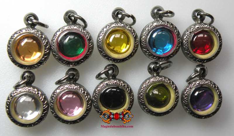 Small Naga crystals as pendants.