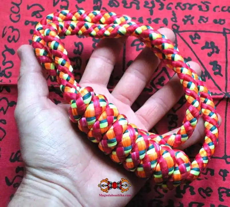 Sai-Sin Blessing Rope blessed by Venerable LP Sao - Car Protection.