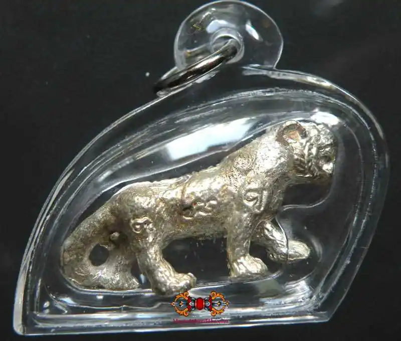 Silver Tiger Amulet - Temple of the Most Venerable LP Pern.
