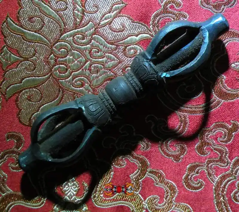 Antique wrought iron Dorje / Vajra.