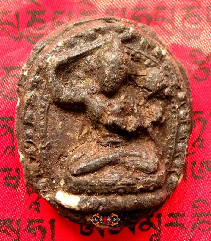 Ancient Tibetan Tsa Tsa of Manjushri.
