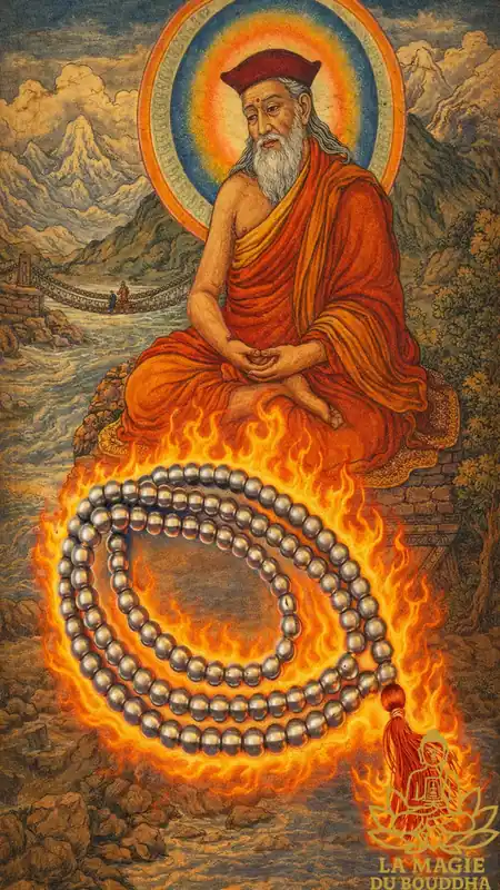 Exceptional: Iron mala of Mahasiddha Thang Tong Gyalpo.