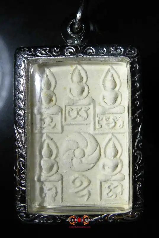 5 Buddha Amulet - Venerable Phrakru Adisai Kitjapor.