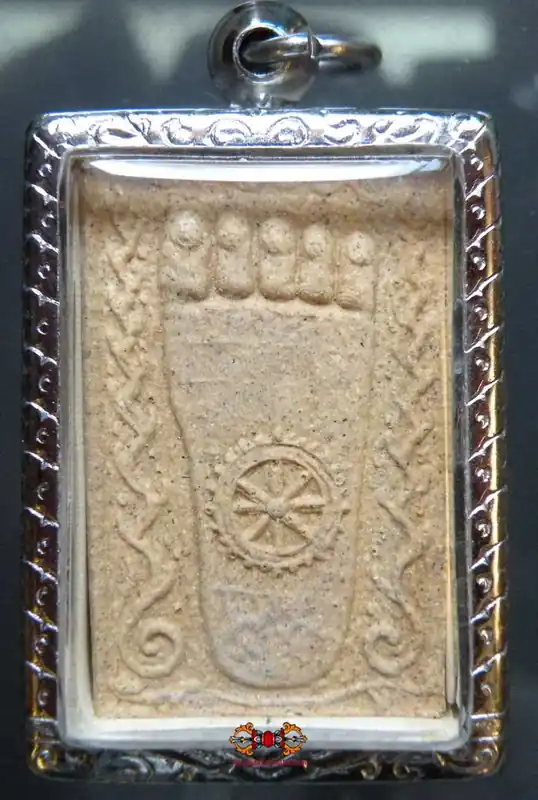 Phra Puthabat Somdej Kru Moradot Amulet - Wat Phasi.