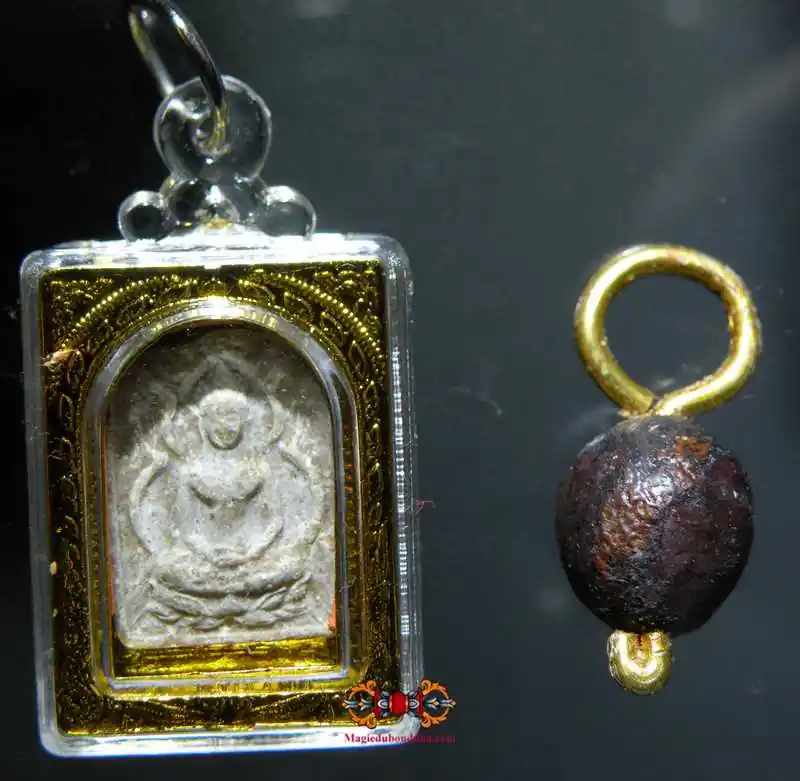 Buddha Amulets and Look Aum Ball - Most Venerable LP Thongpoon.