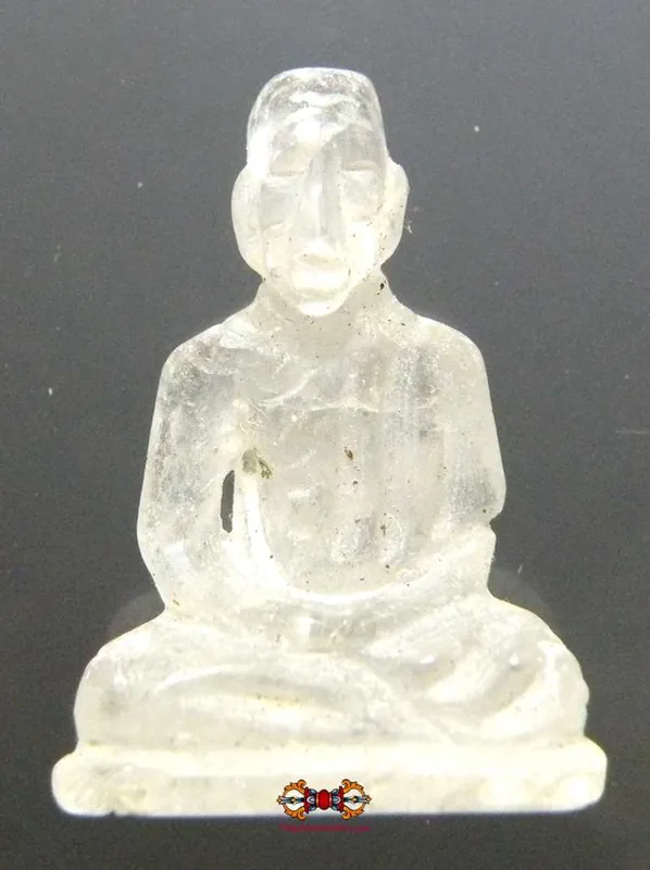 Roop Lor Amulet in Rock Crystal (Quartz) - Most Venerable LP Kassem.