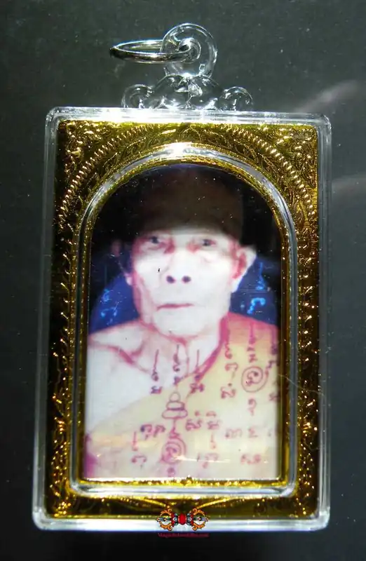 Thai amulet portrait Roop Lor of the Most Venerable LP Liew.