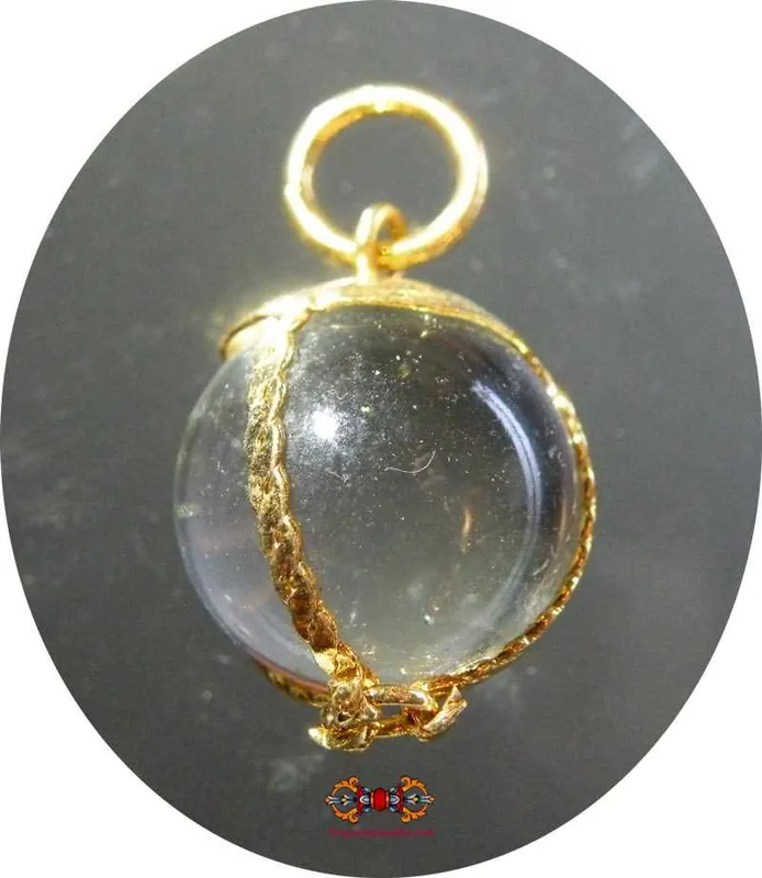 Thai ball amulet Look Geow - Very Venerable LP Lersi Lingdam.