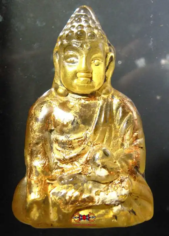 Glass Buddha Statue - Venerable Phra Ajarn Challo.