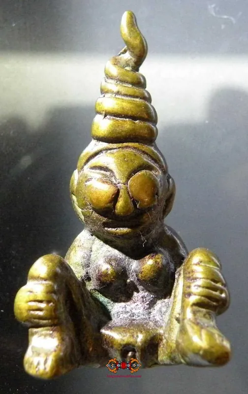 Large Phra Ngang sexual amulets of Cambodian origin.