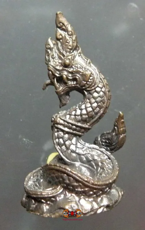 Payanag (Naga) Statuette / Amulet - Wat Kham Chanote.