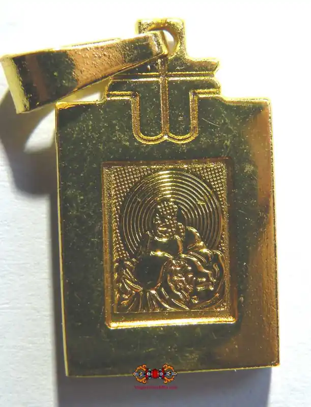 Chinese Phra Sanghajai Fortune Buddha Magnetic Medal.