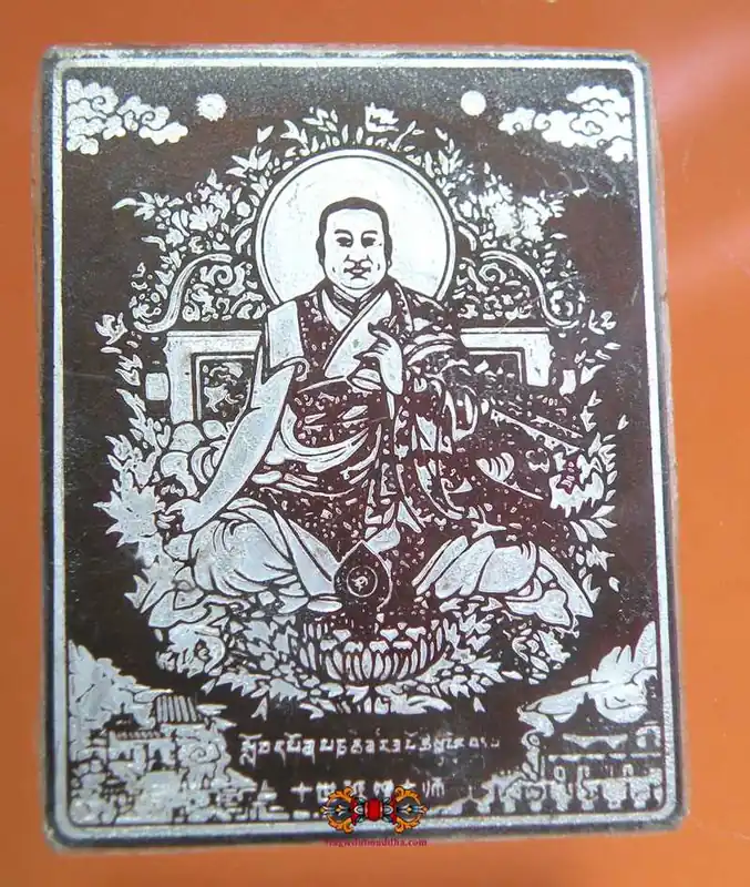 Antique badge of the 10th Panchen Lama.