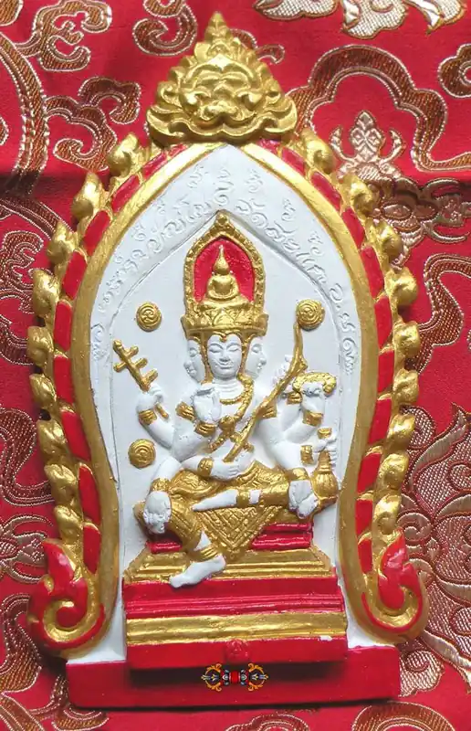 Phra Phrom (Brahma) Votive Plaque - Temple of the Most Venerable LP Dooh.